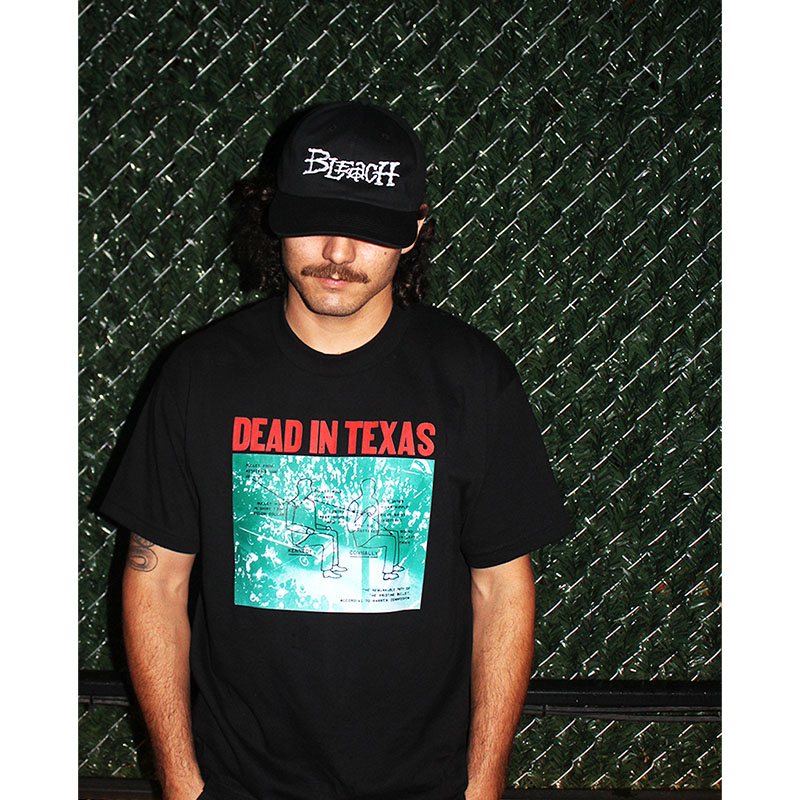 BLEACH USA(ブリーチ)/ DEAD IN TEXAS T-SHIRT -2COLOR-