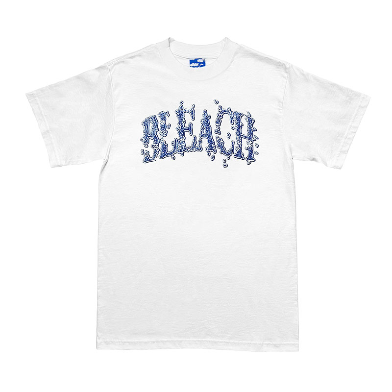 BLEACH USA(ブリーチ)/ COLLAPSE T-SHIRT -3COLOR-(WHITE)