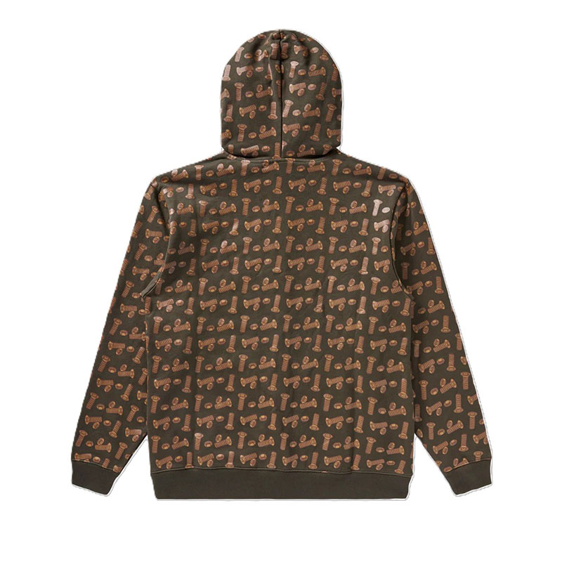 BRONZE 56K(ブロンズ)/ Hardware Full Zip Hoodie -BROWN-