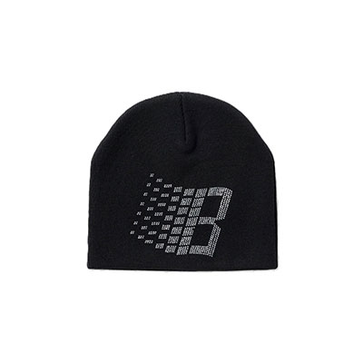 BRONZE 56K(ブロンズ)/ Rhinestone Beanie -BLACK-