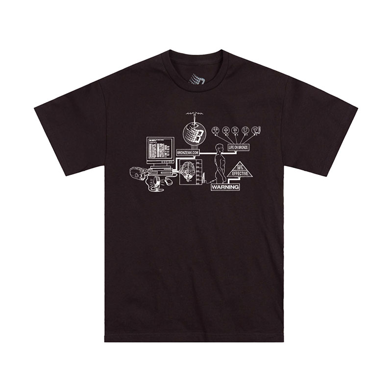 BRONZE 56K(ブロンズ)/ LOCKED IN TEE -2.COLOR-(BLACK)