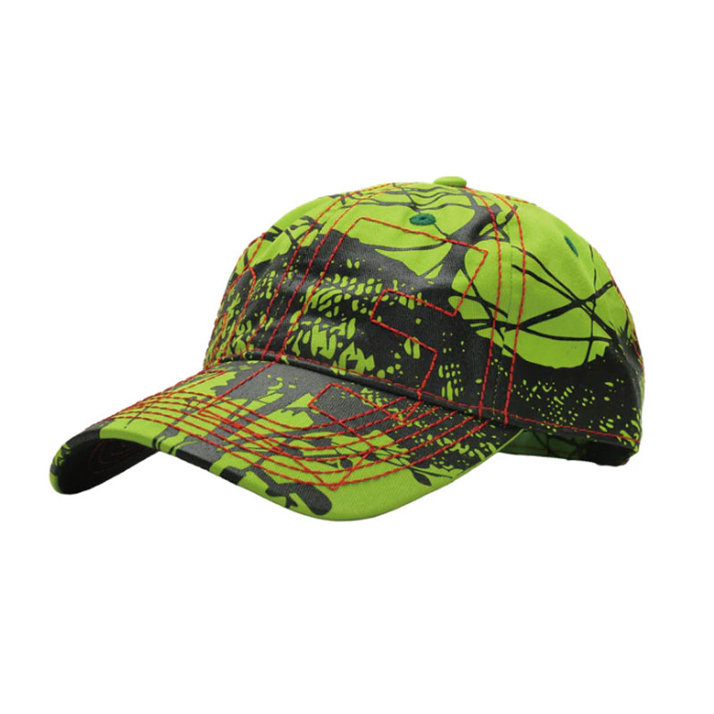 b.Eautiful(ビューティフル)/ Vapor 6 Panel Hat -Ikebana Lime-