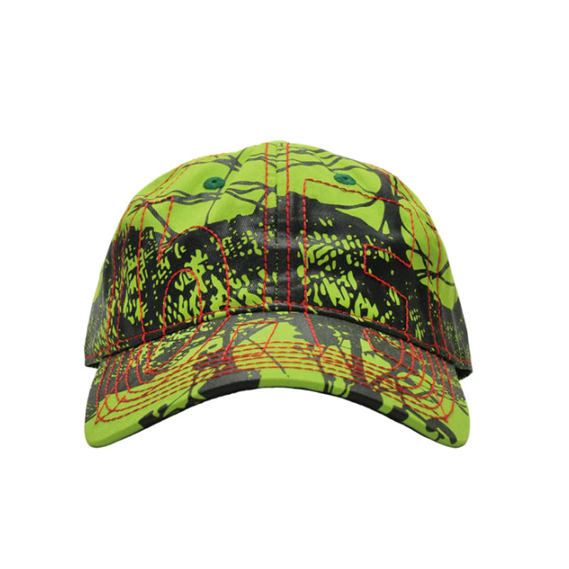 b.Eautiful(ビューティフル)/ Vapor 6 Panel Hat -Ikebana Lime-