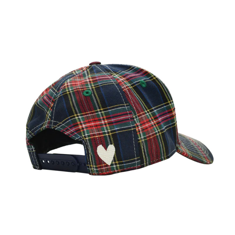 b.Eautiful(ビューティフル)/ b.E Hat -Blue Plaid / White-
