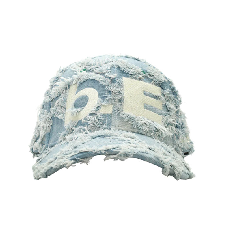 b.Eautiful(ビューティフル)/ b.E Hat -Light Diamond Denim / White-
