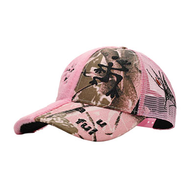 b.Eautiful(ビューティフル)/ Biyu Trucker Hat -Pink Plush / Pink Camo-
