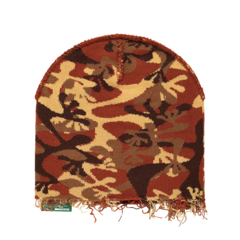 b.Eautiful(ビューティフル)/ b.e Camo Beanie -Sand / Brown-