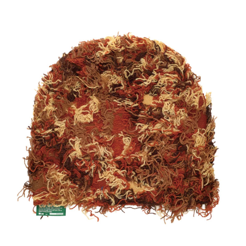 b.Eautiful(ビューティフル)/ b.e Camo Beanie -Sand / Brown-