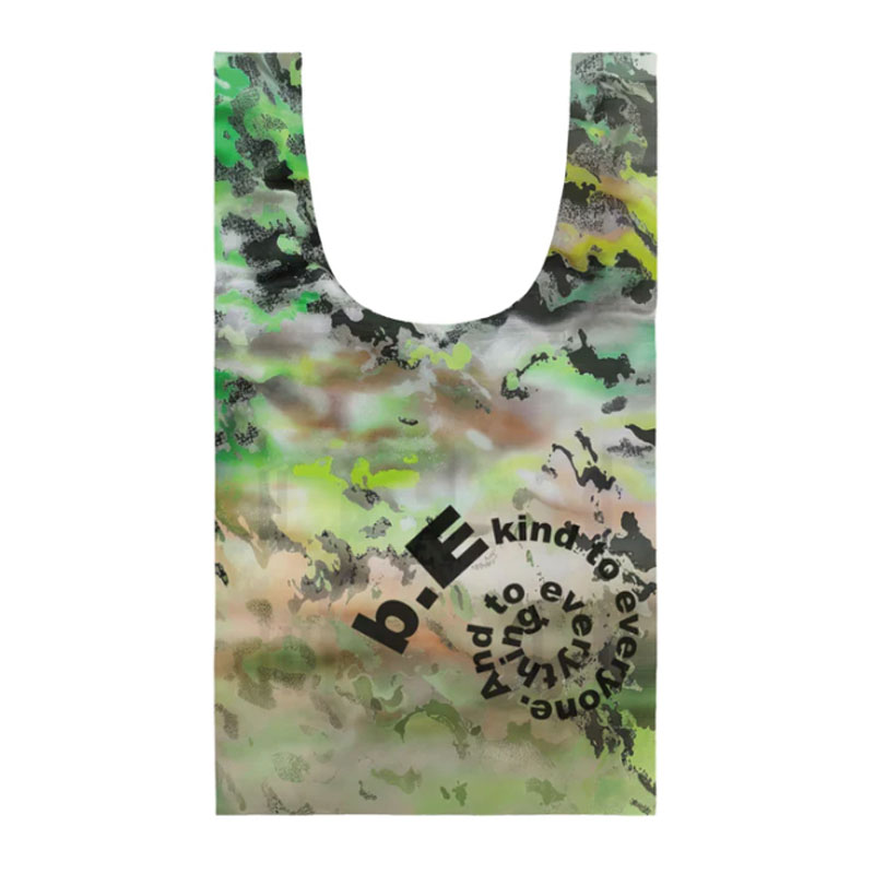 b.Eautiful(ビューティフル)/ Aurora Camo Reusable Bag -Camo/Black-