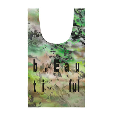 b.Eautiful(ビューティフル)/ Aurora Camo Reusable Bag -Camo/Black-
