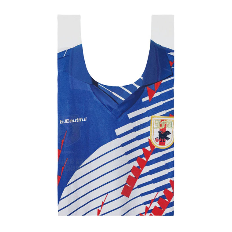 b.Eautiful(ビューティフル)/ Soccer Jersey Reusable Bag XL -Blue / White-