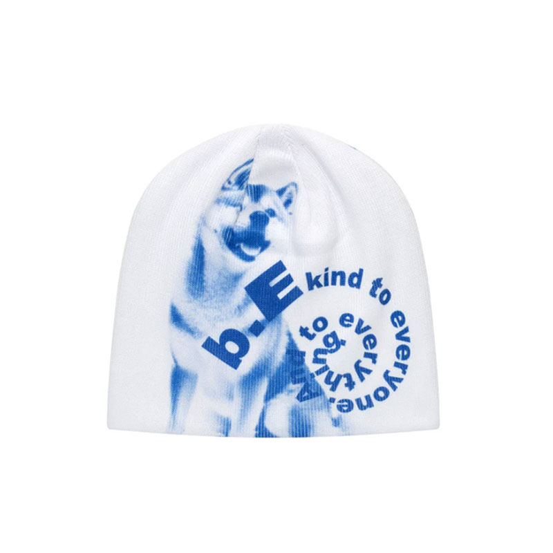 b.Eautiful(ビューティフル)/ Shiba Beanie -WHITE-