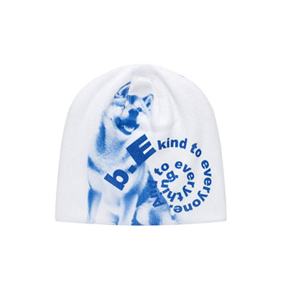 b.Eautiful(ビューティフル)/ Shiba Beanie -WHITE-