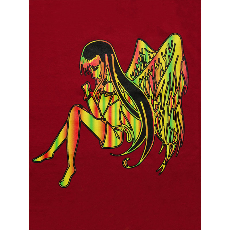 b.Eautiful(ビューティフル)/ b.Eautiful x Sara Yukiko Mon b.e Angel LS Shirt -2COLOR-