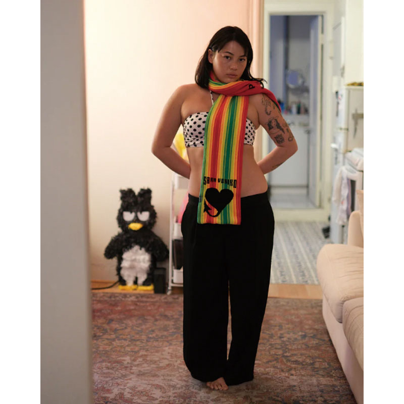 b.Eautiful(ビューティフル)/ b.Eautiful x Sara Yukiko Mon Infinity Knit Scarf -MULTI-