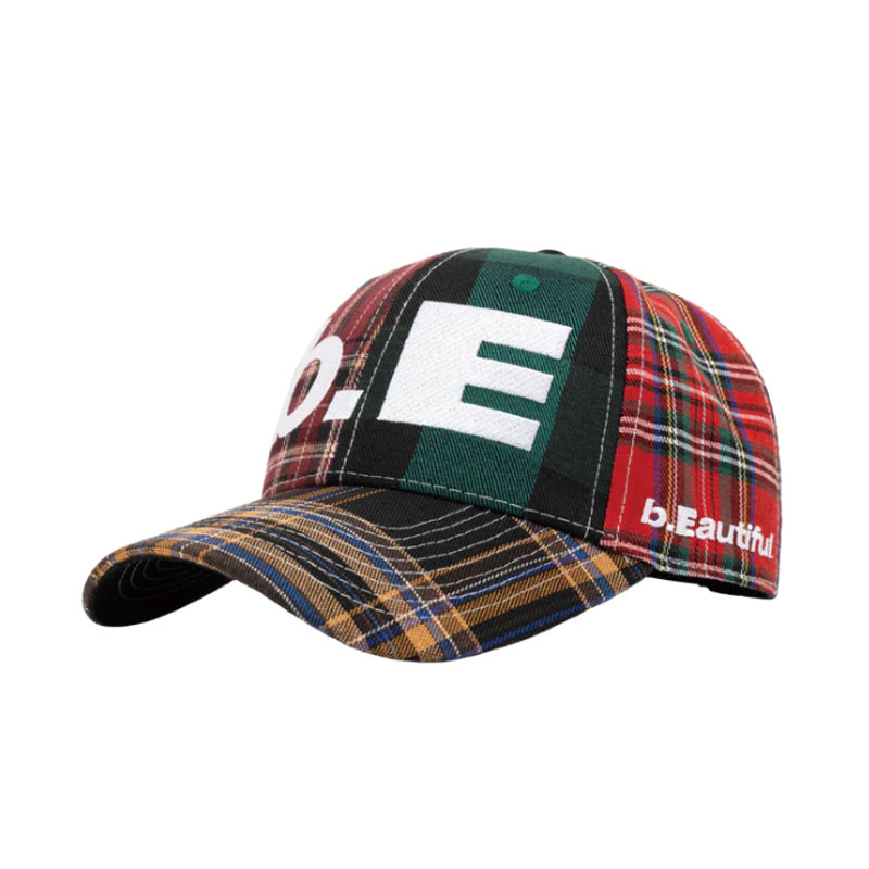 b.Eautiful(ビューティフル)/ b.E Hat -MIX PLAID-