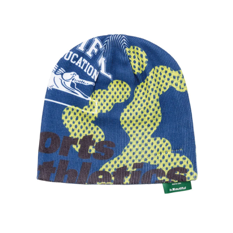 b.Eautiful(ビューティフル)/ Sports Beanie -NAVY-