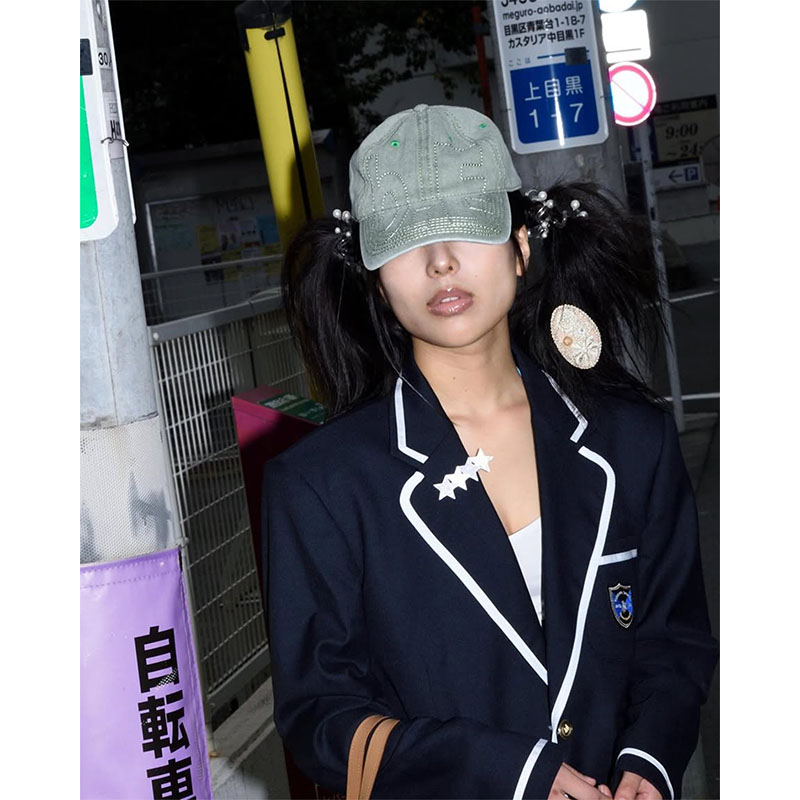 b.Eautiful(ビューティフル)/ Vapor 6 Panel Hat -3color