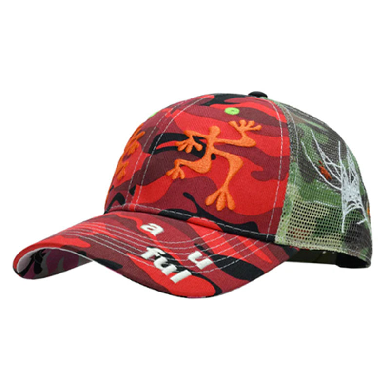b.Eautiful(ビューティフル)/ Biyu Trucker Hat -2color-(RED CAMO)