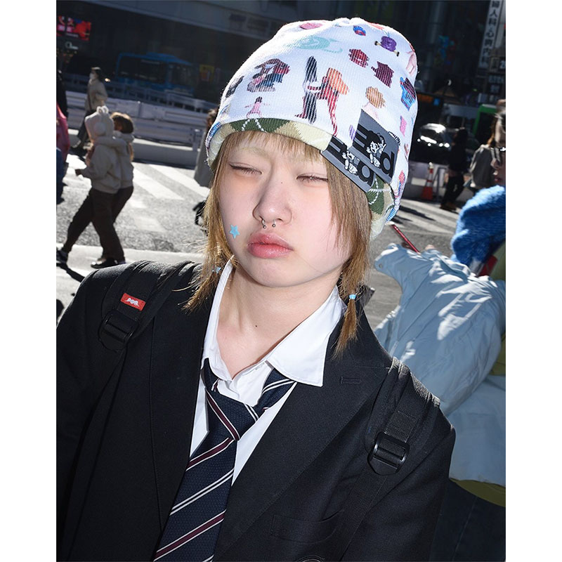 b.Eautiful(ビューティフル)/ b.Eautiful × Yumin Ha Toys Beanie -WHITE-