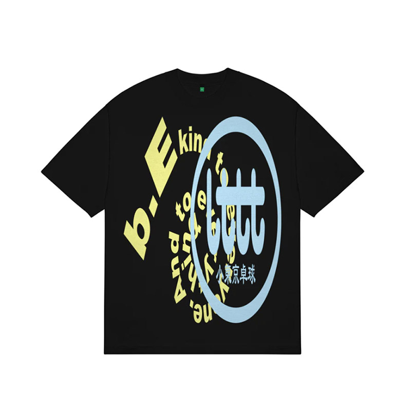 b.Eautiful(ビューティフル)/ b.Eautiful x LTTT Logos T-Shirt -BLACK-