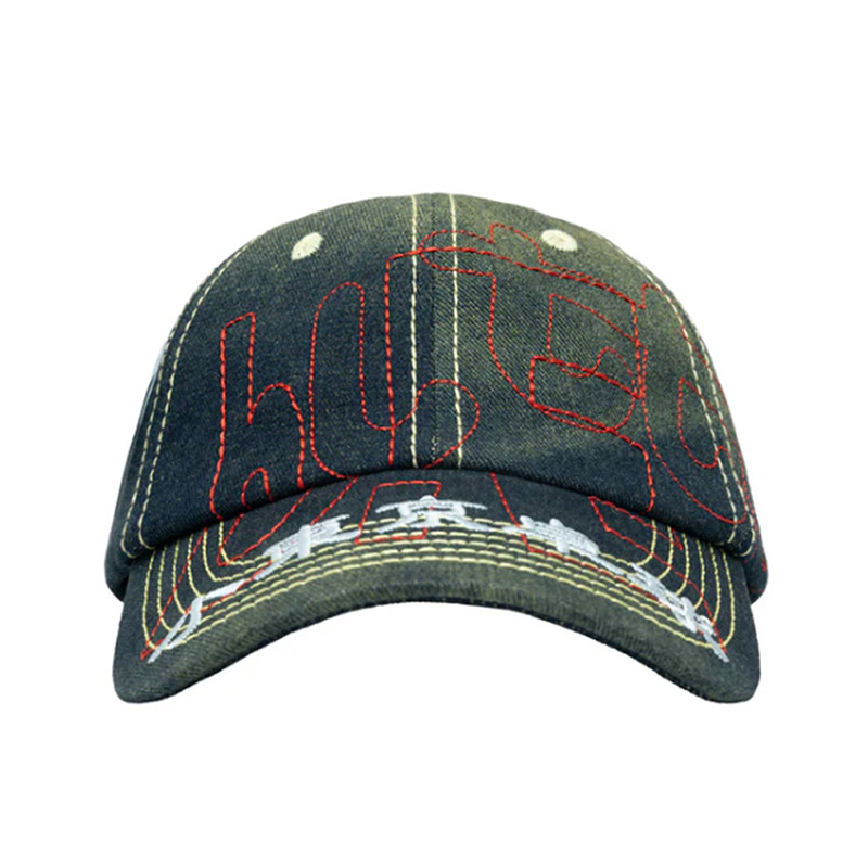 b.Eautiful(ビューティフル)/ b.Eautiful x LTTT Vapor Hat -Fade Denim/Red-