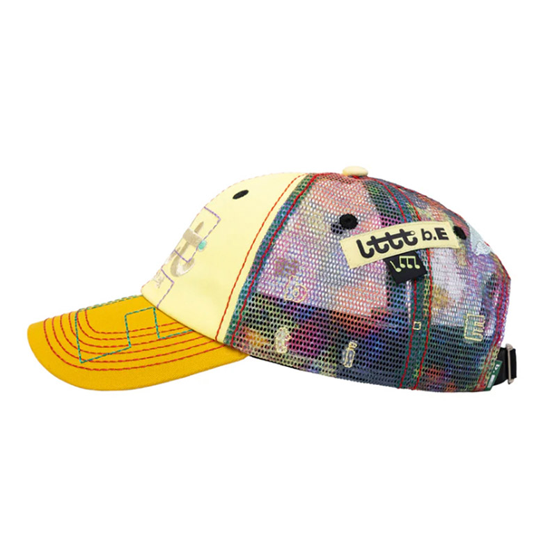b.Eautiful(ビューティフル)/ b.Eautiful x LTTT Vapor Hat -Yellow/Mesh-