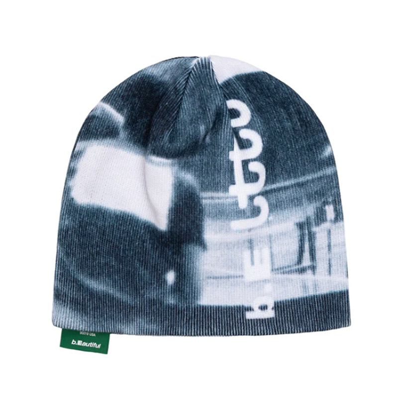 b.Eautiful(ビューティフル)/ b.Eautiful x LTTT Generous Beanie -Black/White-