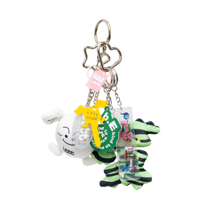 b.Eautiful(ビューティフル)/ b.Eautiful x LTTT Calder Keychain -Multi-
