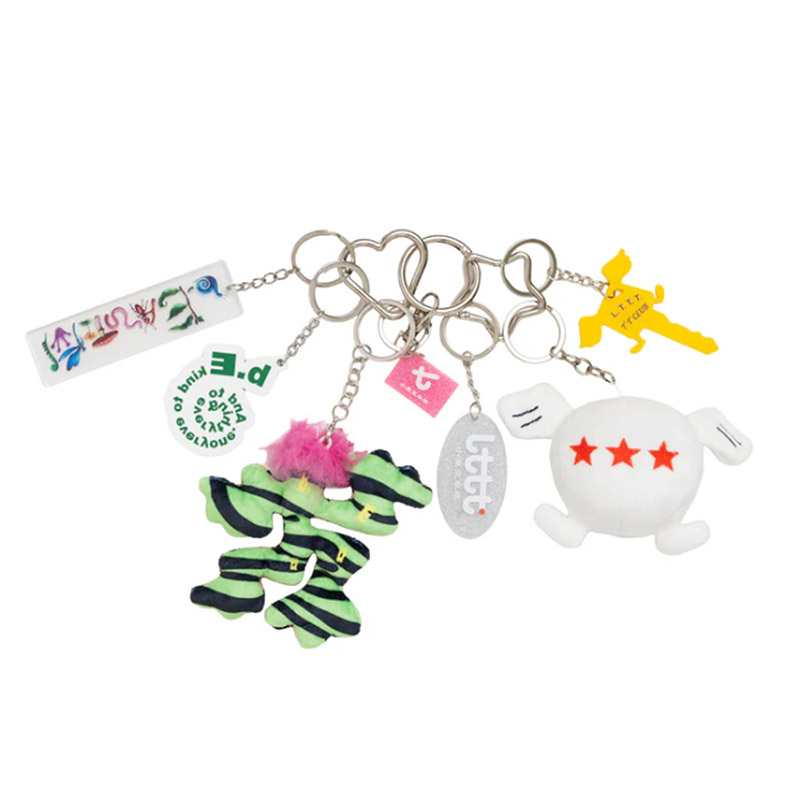 b.Eautiful(ビューティフル)/ b.Eautiful x LTTT Calder Keychain -Multi-
