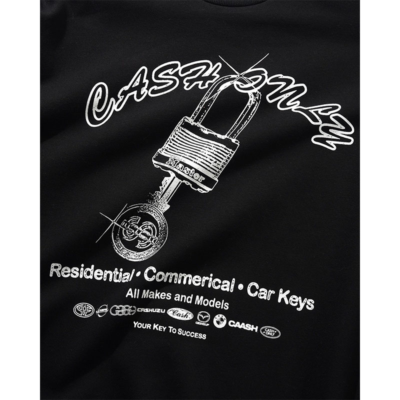CASH ONLY(キャッシュオンリー)/ Locksmith Crewneck -2.COLOR-