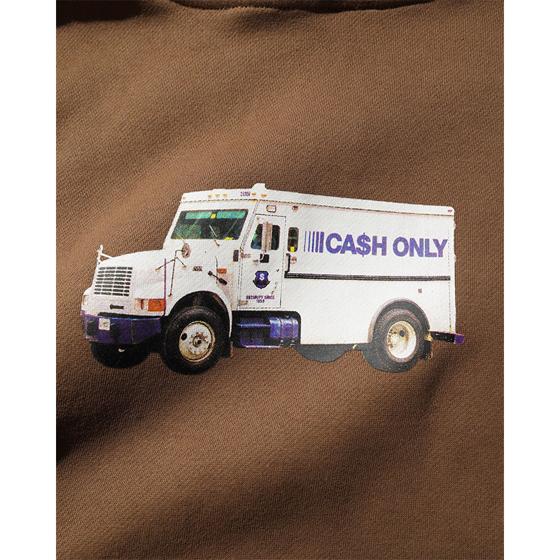 CASH ONLY(キャッシュオンリー)/ Money Truck Pullover Hood -2.COLOR-