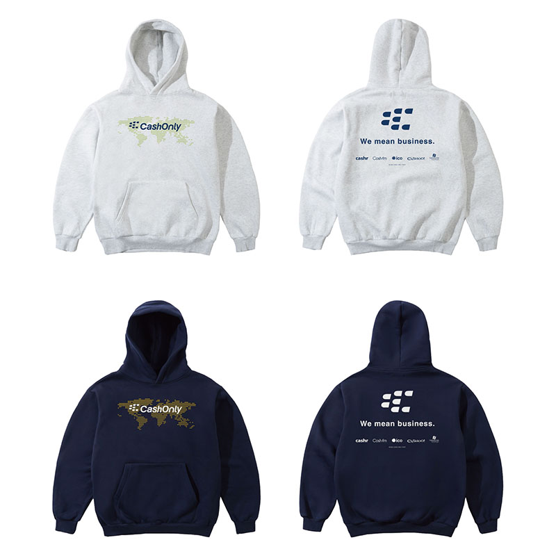 CASH ONLY(キャッシュオンリー)/ Business Pullover Hood -2.COLOR-