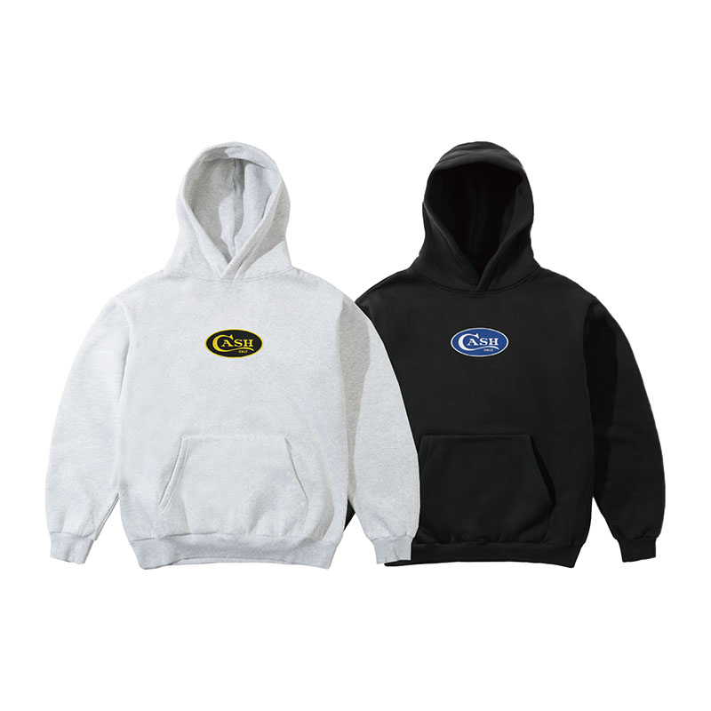 CASH ONLY(キャッシュオンリー)/ Emblem Pullover Hood -2.COLOR-