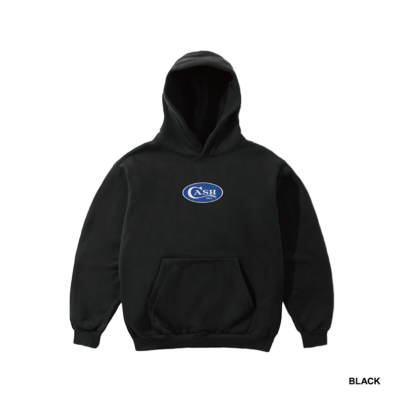 CASH ONLY(キャッシュオンリー)/ Emblem Pullover Hood -2.COLOR-