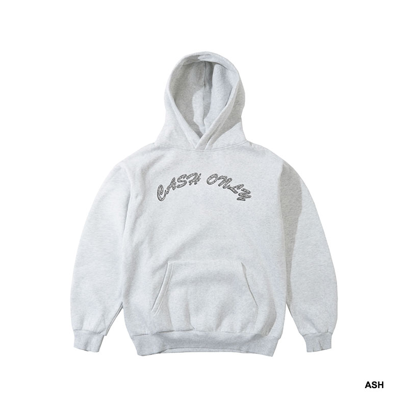 CASH ONLY(キャッシュオンリー)/ Diamond Plate Logo Pullover Hood -2.COLOR-
