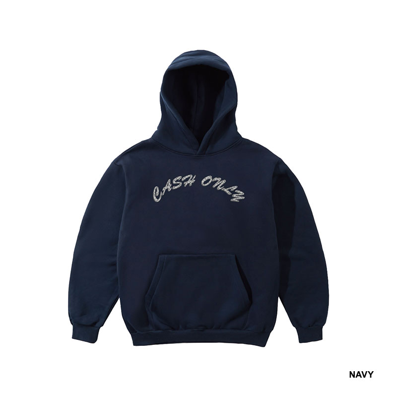 CASH ONLY(キャッシュオンリー)/ Diamond Plate Logo Pullover Hood -2.COLOR-