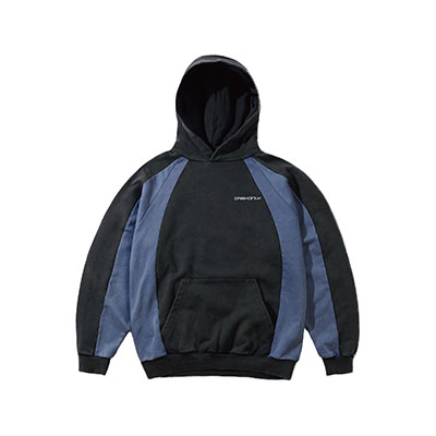 CASH ONLY(キャッシュオンリー)/ Shift Pullover Hood -VINTAGE BLACK-