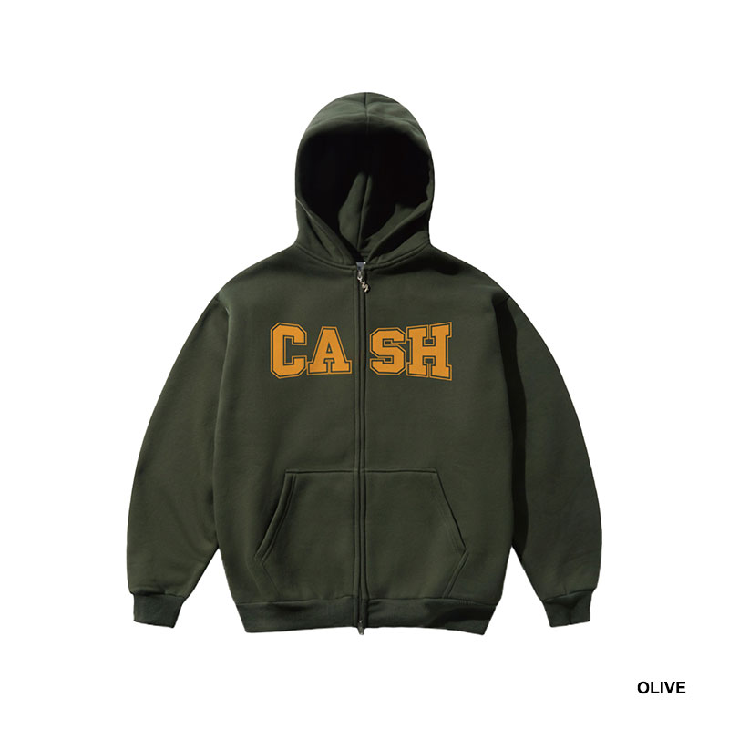 CASH ONLY(キャッシュオンリー)/ Campus Zip-Thru Hood -2.COLOR-