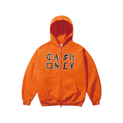 CASH ONLY(キャッシュオンリー)/ Currency Zip-Thru Hood -2.COLOR-