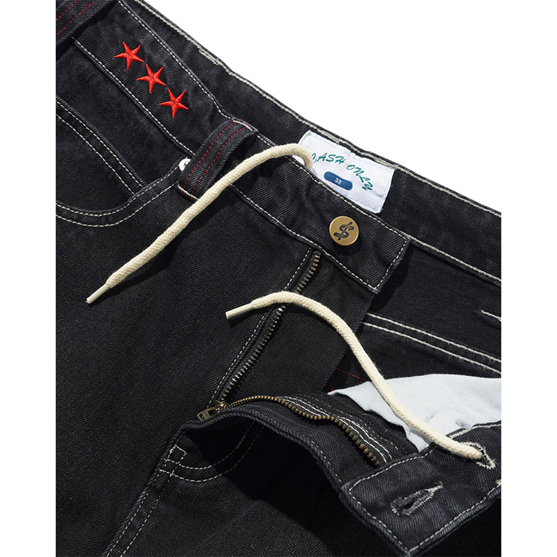 CASH ONLY(キャッシュオンリー)/ Stars Denim Jeans -2.COLOR-