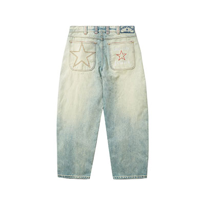 CASH ONLY(キャッシュオンリー)/ Stars Denim Jeans -2.COLOR-
