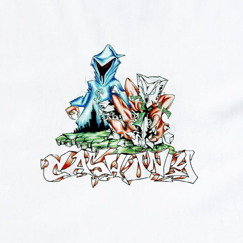 CASH ONLY(キャッシュオンリー)/ Reaper Tee -2.COLOR-