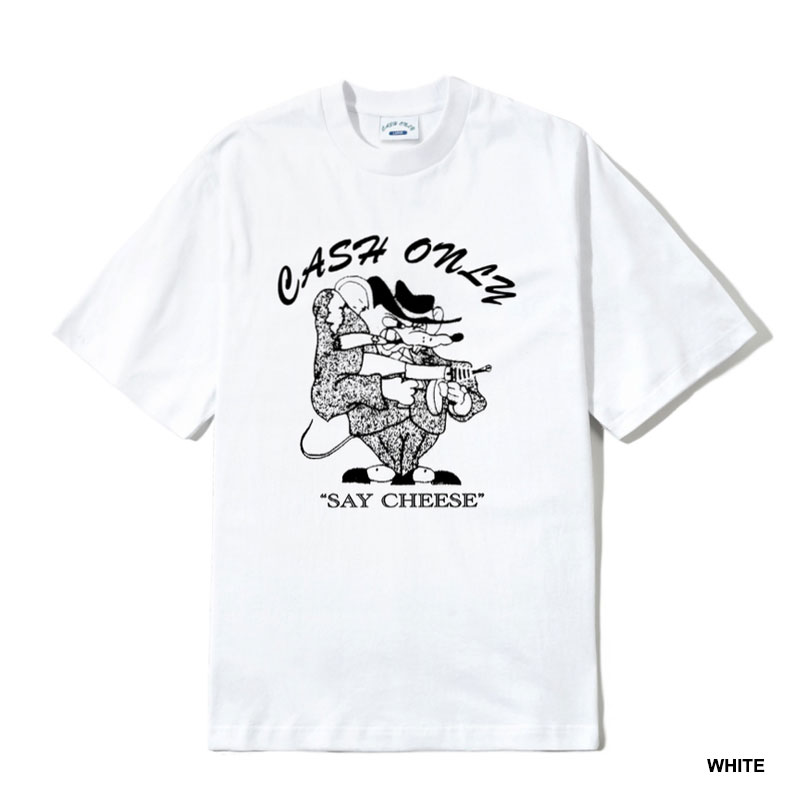 CASH ONLY(キャッシュオンリー)/ Mobster Tee -2.COLOR-