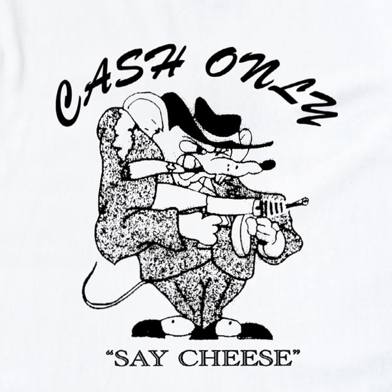 CASH ONLY(キャッシュオンリー)/ Mobster Tee -2.COLOR-