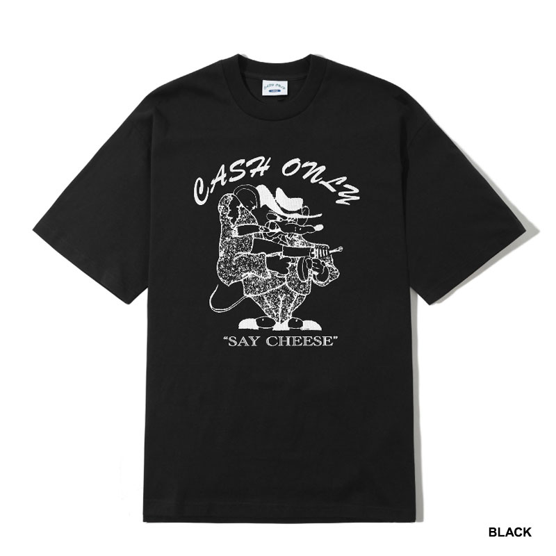 CASH ONLY(キャッシュオンリー)/ Mobster Tee -2.COLOR-