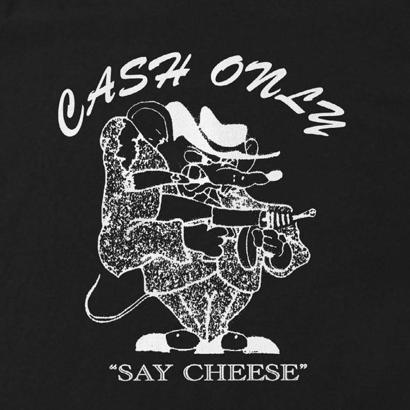 CASH ONLY(キャッシュオンリー)/ Mobster Tee -2.COLOR-