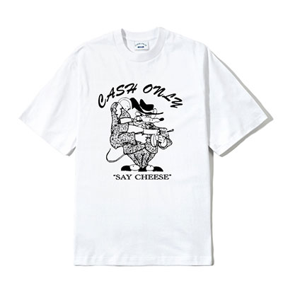 CASH ONLY(キャッシュオンリー)/ Mobster Tee -2.COLOR-