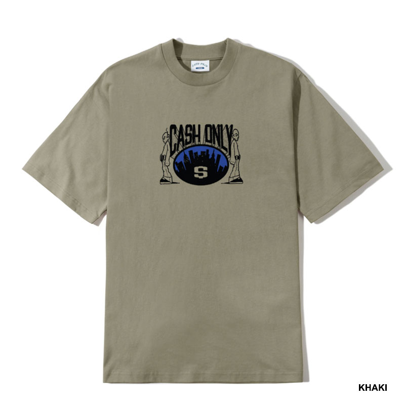 CASH ONLY(キャッシュオンリー)/ Metro Tee -2.COLOR-