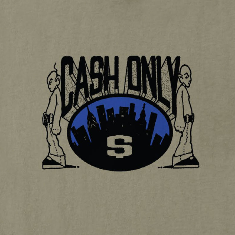 CASH ONLY(キャッシュオンリー)/ Metro Tee -2.COLOR-